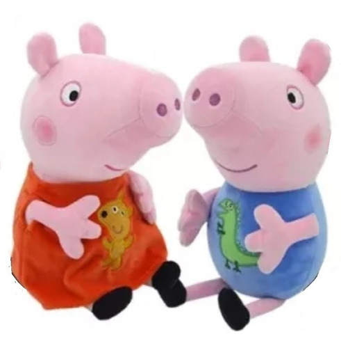 Set Peluches Peppa Pig Y George 19 Cm