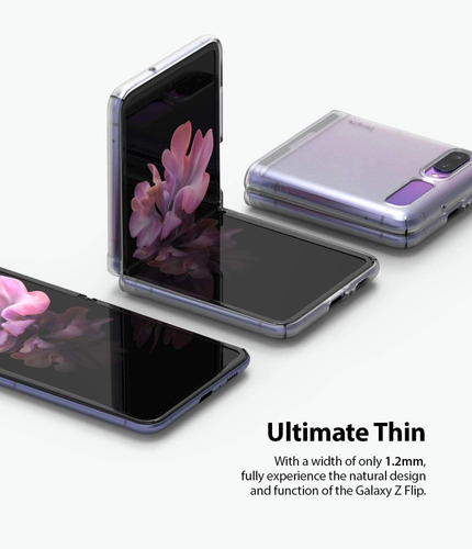 Imagen 4 de 8 de Funda Galaxy Z Flip Ringke Slim 100% Original Rigida Tpu