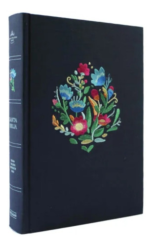 Imagen 2 de 6 de Biblia Letra Super Gigante Rvr1960 Pasta Dura Bordada