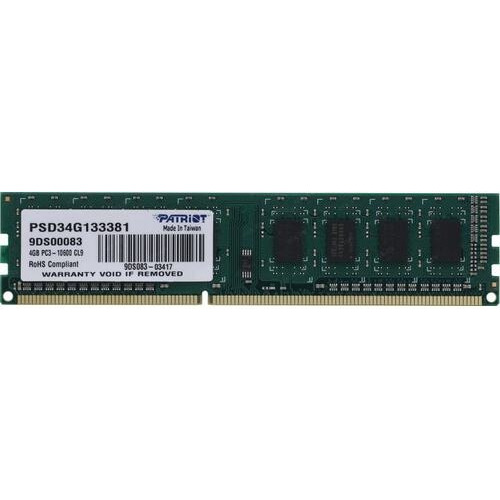 Memoria Ram Patriot Ddr3, 4gb 12800 Cl11 