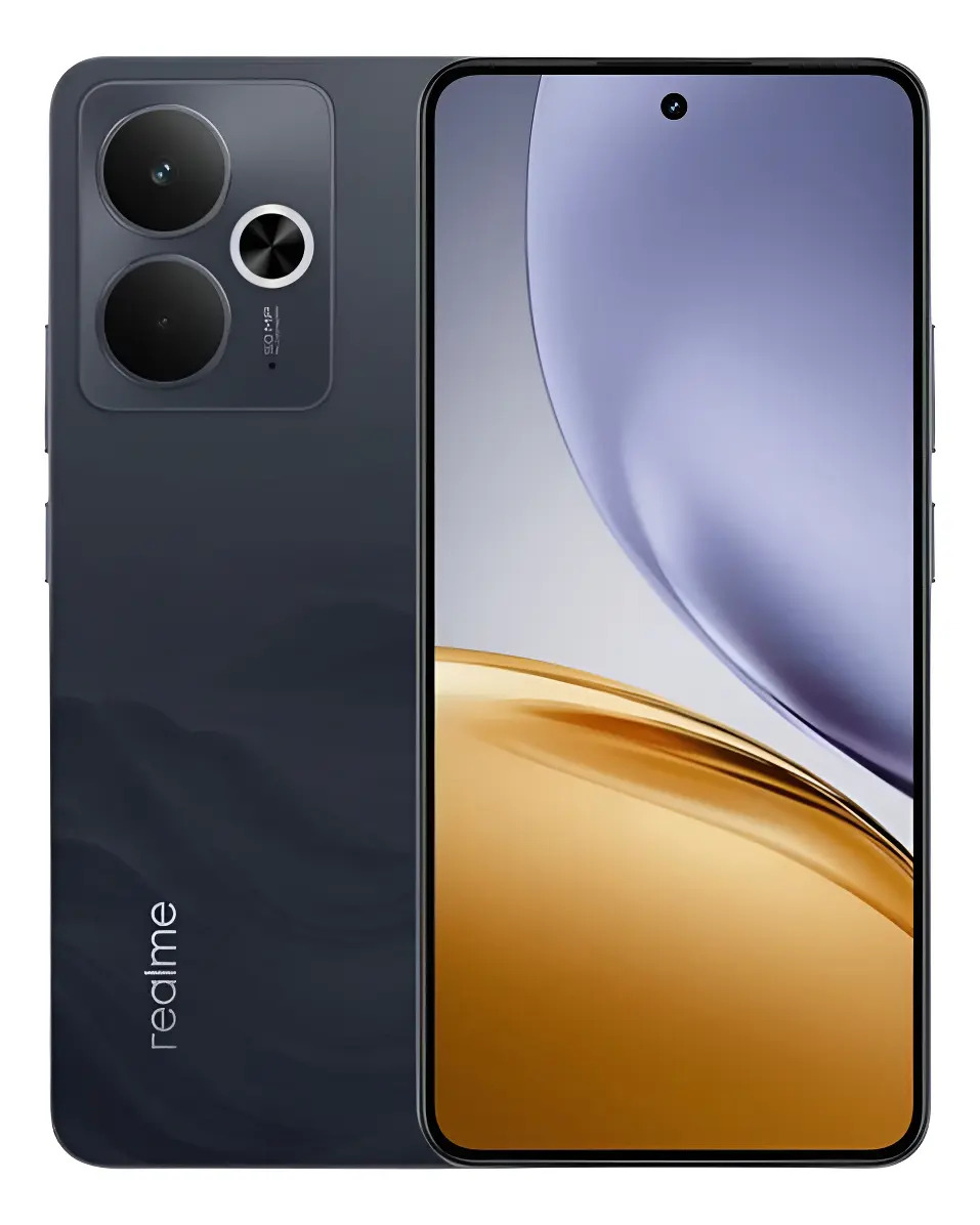 Celular Realme 14t 8gb Ram 256gb Rom Dual Sim Procesador 5g Dimensity 6300 Pantalla Amoled 120hz Camera Al Trasera De 50mp Bateria 6000mah Agua Ip69 con Cargador 45W Garantía Versión México Garantía