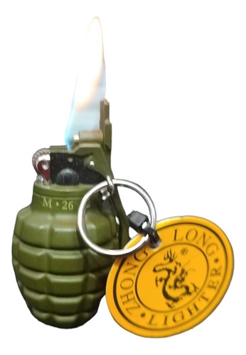 Mini Granada Decorativa Lighter M26 Tipo Encendedor Recargab