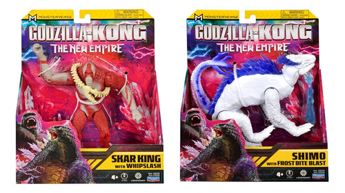 Figura Muñeco Godzilla Vs King Kong Pack Juguete Colección 1