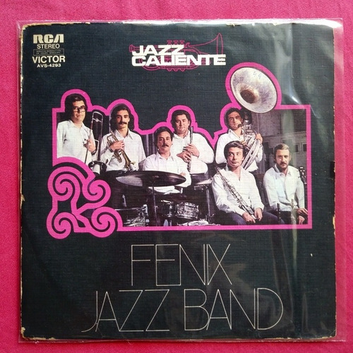 Fenix Jazz Band Jazz Caliente Lp 1ra Ed Ar 1975 