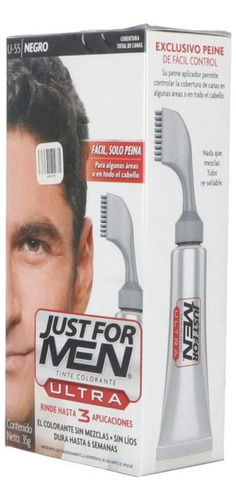Tinte Just For Men Ultra Negro 35 Caja Con Frasco Con 60 Ml