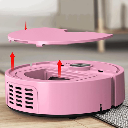 Robot Aspirador Con Múltiples Modos De Limpieza Para Pelo De