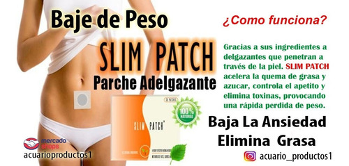 30 Parches Slim Patch + Chitosan Plus Adelgazannte
