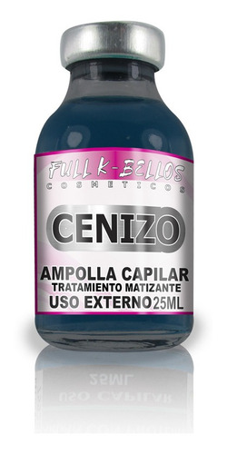 Ampolla Matizante Cenizo 25ml - mL a $920