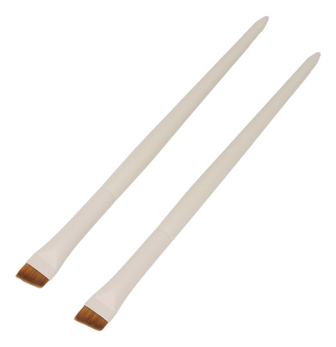 2 Piezas Cepillo De Ceja Angular Maquillaje Profesional