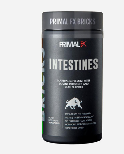 Primal Fx - Made Usa - Intestines 180cap - Dr Ludwig Johnson Sin Sabor