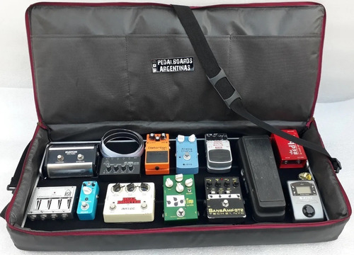 Pedalboard - Plataforma De Fx -75x31 Con Bolso Semi Rigido