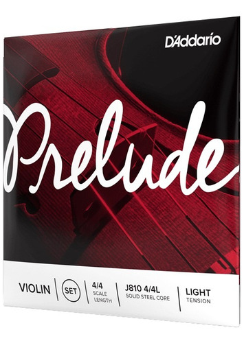 Daddario Prelude J810 4/4l Encordado Para Violín 4/4t Light.