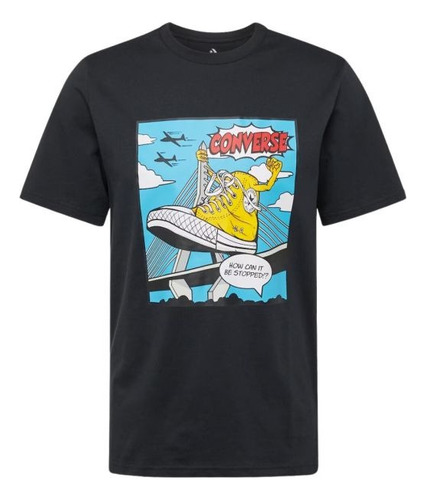 Remera De Hombre Converse Comic Shoe #&