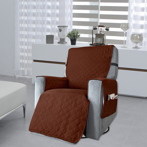 New Sofá Reclinable Sofá Protector Café Profundo L