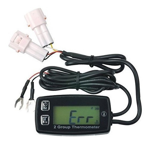 Termómetro De Temperatura De 2 Grupos Con Sensor