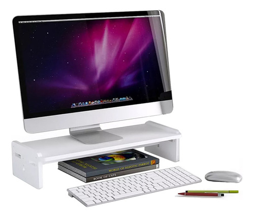 Soporte Mesa Elevadora Base Monitor Organizador Escritorio