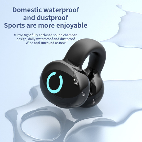A Audífonos Estéreo Inalámbricos Clip Ear Bluetooth V5.3