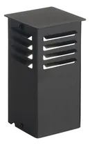 Comprar Farol De Hierro Piso Moderno Apto Led 18cm E27 220v Color Negro