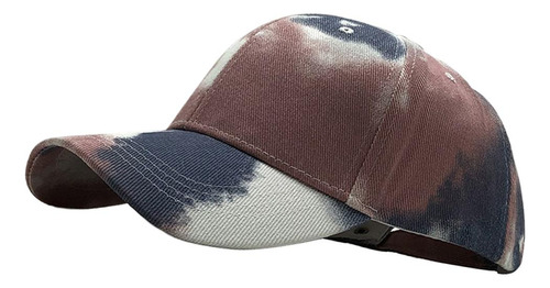 Moderna Gorra De Béisbol De Viaje Con Estampado Tie Dye Para