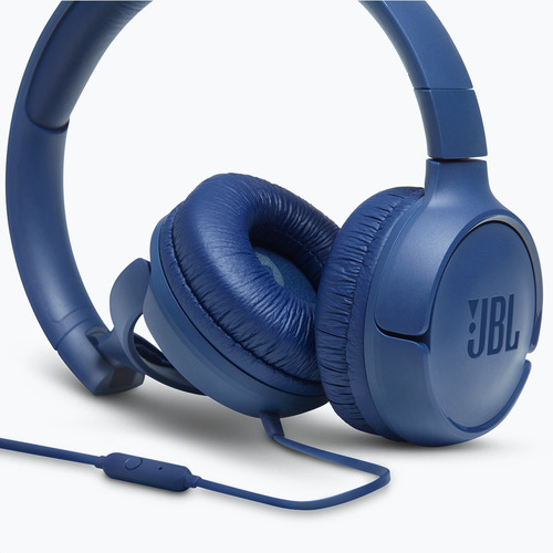 Jbl Tune 500, Audífonos Estéreo 3.5mm, Sonido Pure Bass, Blu