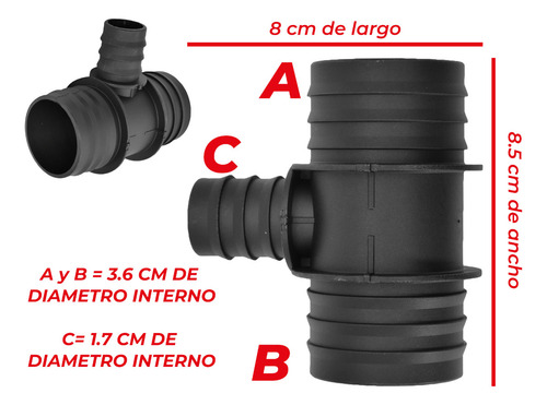 Conector Radiador Tee Silverado 1500 4,3l Y 3500 6,0l