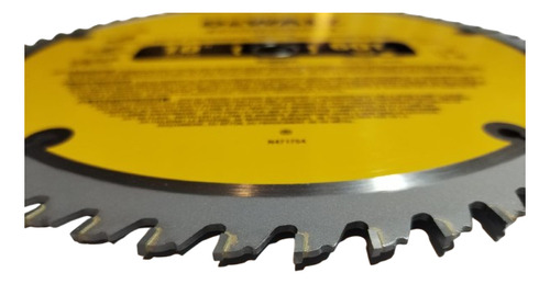 Disco De Sierra 10 60t 2 Pzs Dewalt Dw3106p5d60i Color Amarillo
