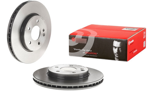 Par Discos Brembo Merce-benz Slk230 Kompressor 1998-2004 Del