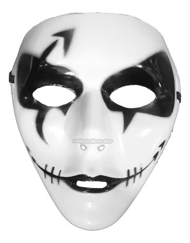 Mascara Purga Blanca Halloween The Purgo Plástico