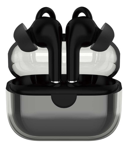 Audífono Bluetooth True Wireless Decibel Crystal Pods Negro