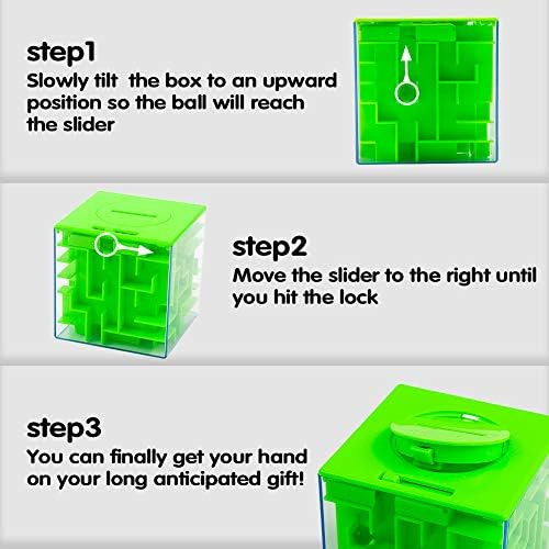 Thinkmax Money Maze Puzzle Box Para Niños Y Adultos, Perfect