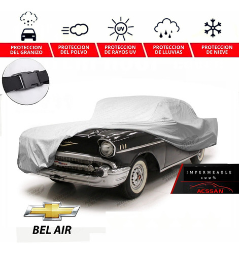 Funda Cubreauto Rk Con Broche Chevrolet Bel Air 1954