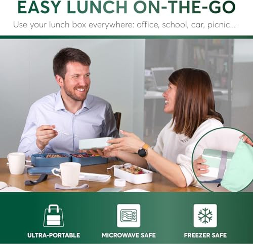 Umami Bento Box Todo En 1 Para Adultos, 100% A Prueba De Fug