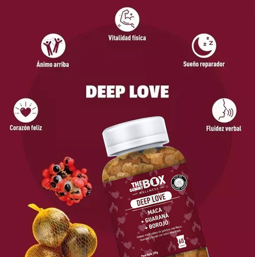 The Gummy Box Deep Love Estimulante Sex Afrodisiaco Borojo 2
