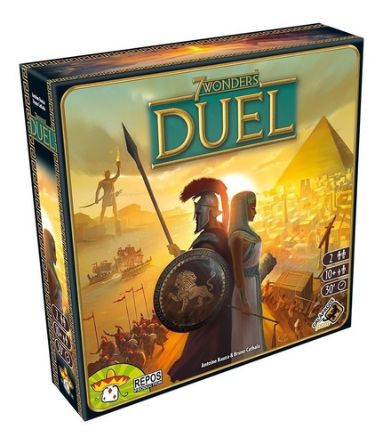 Jogo De Mesa 7 Wonders Duel Repos Production Galápagos