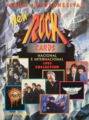 Album De Figuritas - New Rock Cards (Usado)