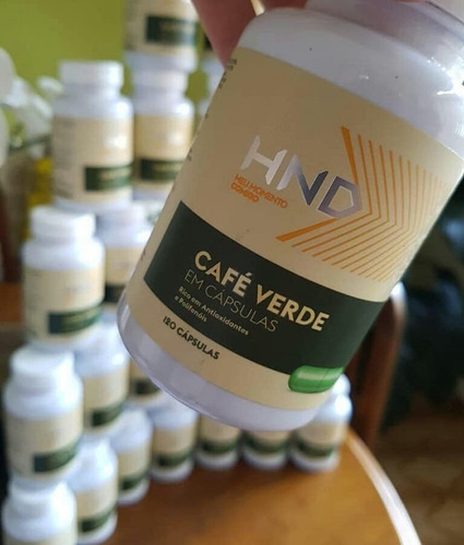 Café Verde Em Capsula  Emagrecedor Hinode 120 Capsulas