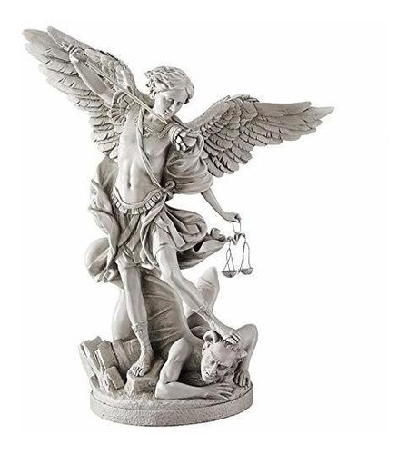 Design Toscano Ky1152 Estatua Del Arc Ángel Miguel, Para Jar