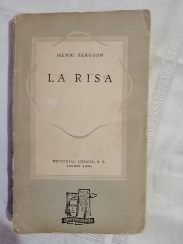 Libro La Risa Henri Bergson Premio Nobel 