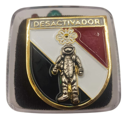 Placa Desactivador De Explosivos Del Ejército Mexicano