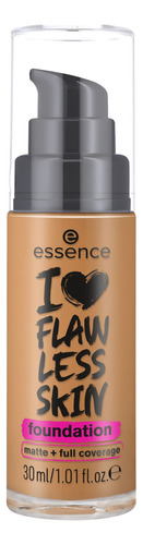Base de maquiagem líquida Essence Essence Base Líquida I Love Flawless Skin Essence tom bege