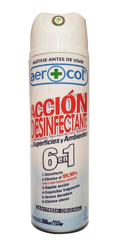 Imagen 1 de 5 de Desinfectante Aerosol Promo 360cm - Barata La Golosineria