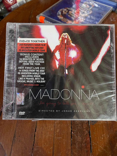 Madonna Im Going To Tell You A Secret/cd Dvd #493