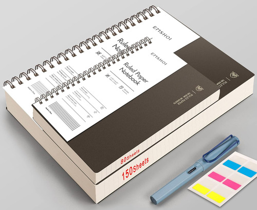 Cuaderno Espiral Tamaño A4. 11.2 X 8.27 . Líneas Uni...