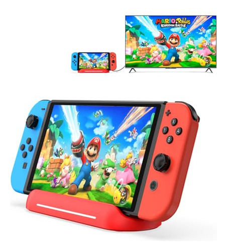 Pack 5 En 1 Docking Station Nintendo Switch Oled Usb C