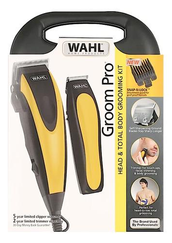 Combo Maquina Peluquera Wahl Groom Pro 3024609