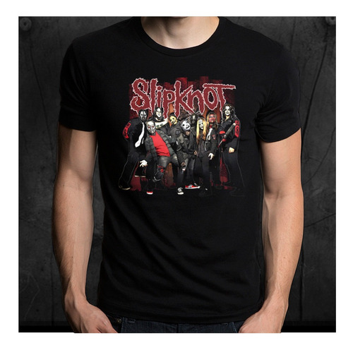 Remera Bandas Rock Slipknot Vol.1 Modelo D