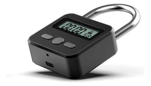 Pantalla Multifunción Electrónico 99 Horas Máximo Negro