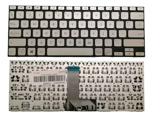 Teclado Para Asus Vivobook X415 X415ma X415m X415ea Gris 