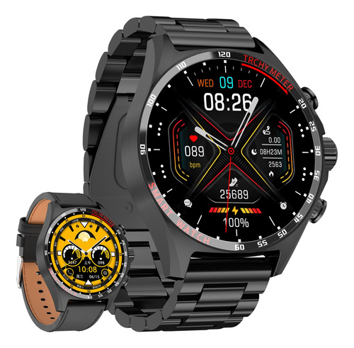 Man Smartwatch Bluetooth Deportivo Nfc Brújula Reloj Hombres
