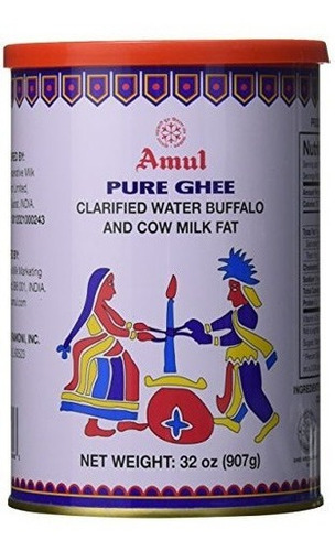 Mantequilla Clarificada Ghee Pure Amul 1l 905g